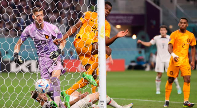 Holanda volvió a recibir un gol en el Mundial.