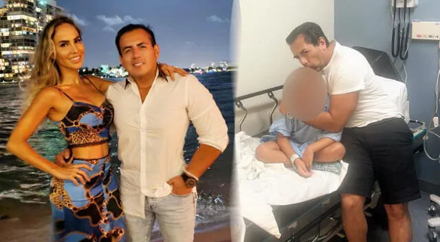Claudia Cruzalegui y César Acuña Jr., unidos por la salud de su mejor hija que lucha contra el cáncer.