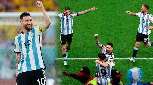 ARGENTINA venció 2-1 a AUSTRALIA por los octavos de final del Mundial Qatar 2022
