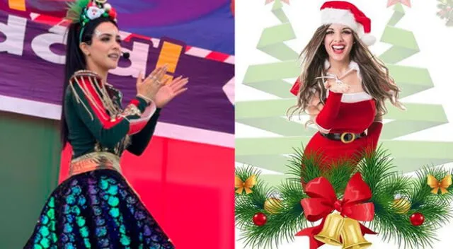 Rosangela Espinoza anunció que realizará shows navideños.
