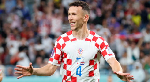 Ivan Perisic anota el 1-1 en el Mundial Qatar 2022.