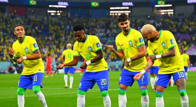 Brasil muestra hasta ahora su nivel futbolístico en esta Copa del Mundo.