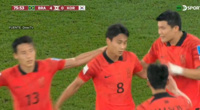 Corea del sur se despidió de la Copa del Mundo.