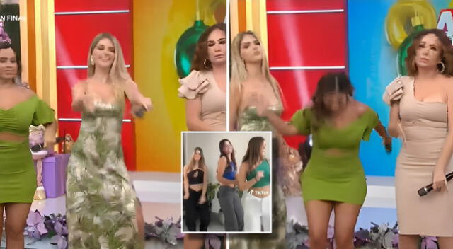 En América Hoy, las conductoras discutieron el sorpresivo video de Luciana Fuster con Majo y Mafer PArodi y luego las trolearon imitándolas EN VIVO.