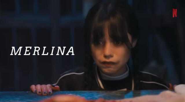 Merlina: La vez que lloró por primera vez en la serie de Netflix.