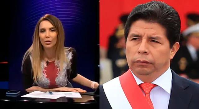 Giuliana Oxenford escribió en su cuenta de Twitter que medida de Pedro Castillo era un golpe de Estado.