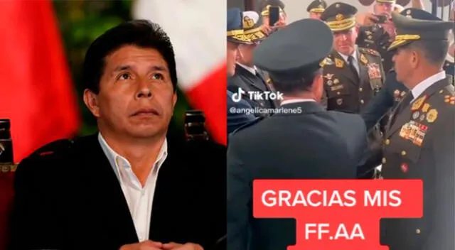 Pedro Castillo: felicitan a las Fuerzas Armadas tras no apoyar golpe de Estado del expresidente: “Unidos, firmes y dignos”, video