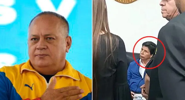 Diosdado Cabello afirmó que la vacancia de Pedro Castillo estuvo planeada desde EE.UU.