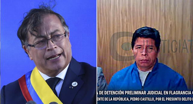 El presidente de Colombia, Gustavo Petro, pidió  también a la CIDH que vele por los derechos de Pedro Castillo.