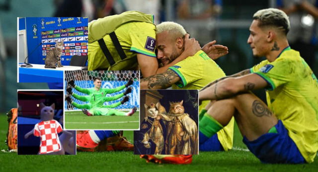 Los mejores memes del Brasil vs. Croacia tras perder por penales para clasificar a las semifinales.