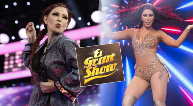 Milena Zárate emocionada por la final de 'El Gran show'.