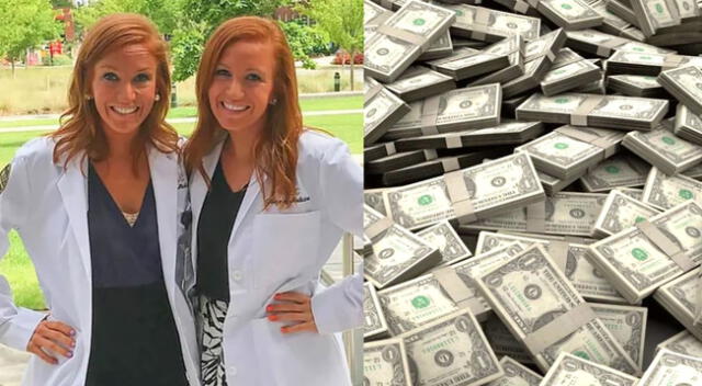 Ambas gemelas se formaron para convertirse en doctoras en la Universidad Carolina del Sur