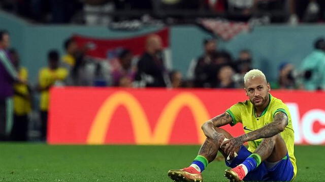 Neymar rompió su silenció y reconoció que la eliminación ante Croacia lo golpeó.