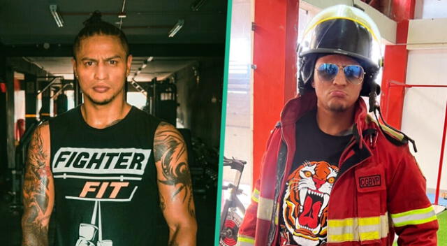 Jonathan Maicelo SE VISTE de rojo y LABORA como bombero