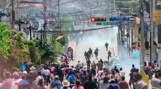 Fuertes protestas en Andahuaylas