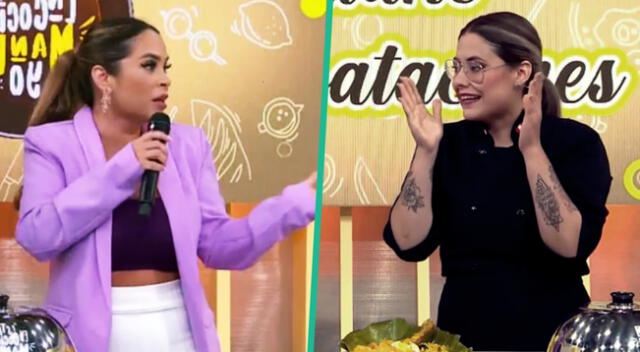 Ethel Pozo DISCONFORME con chef de su PROGRAMA por el plato que van a preparar invitados: “Me preocupa tu receta”