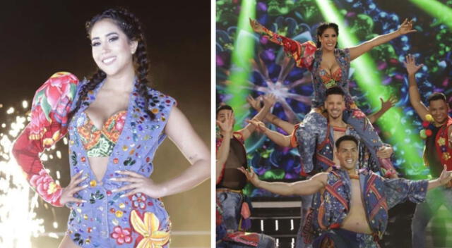 Melissa Paredes cuadra a sus haters y agradece a El Gran Show por la oportunidad.