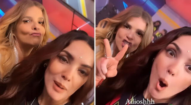 En sus redes sociales, Rosángela Espinoza sorprendió al darle curioso presente a la conductora de EEG, Johanna San Miguel, sin esperar lo que esta le diría,.