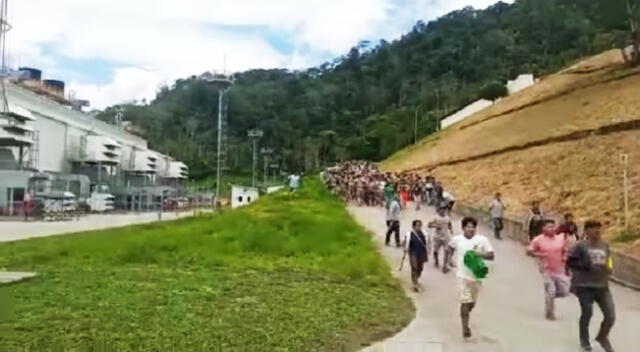 Manifestantes toman instalaciones de Camisea en Cusco