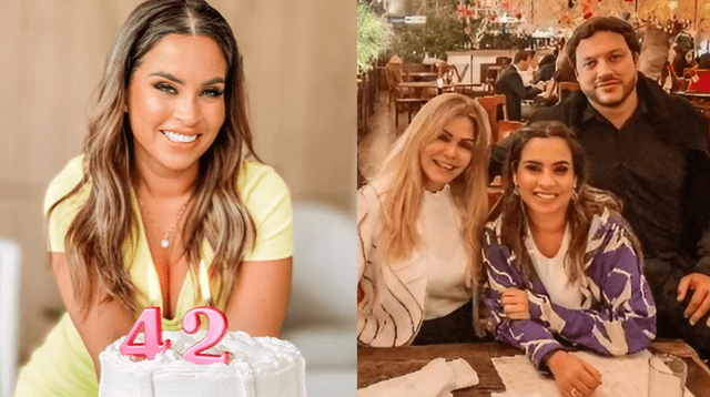 Ethel Pozo celebró su cumpleaños con las personas más importantes de su vida.