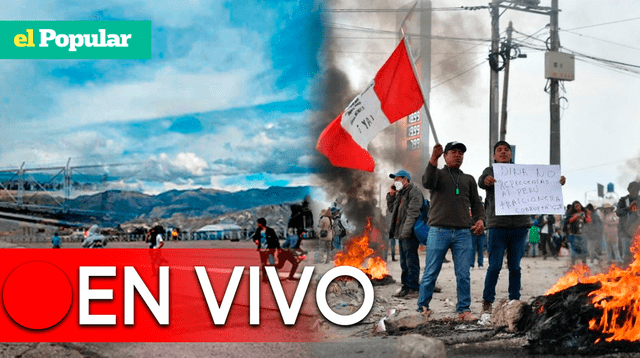 Sigue EN VIVO las últimas noticias sobre las protestas y bloqueos en todo el país.
