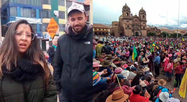 Los turistas tuvieron que pagar cupos a los supuestos manifestantes para que les dejaran pasar.