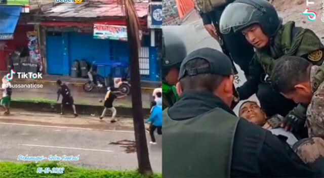 Protestas en Junín causaron hasta el momento solo heridos.