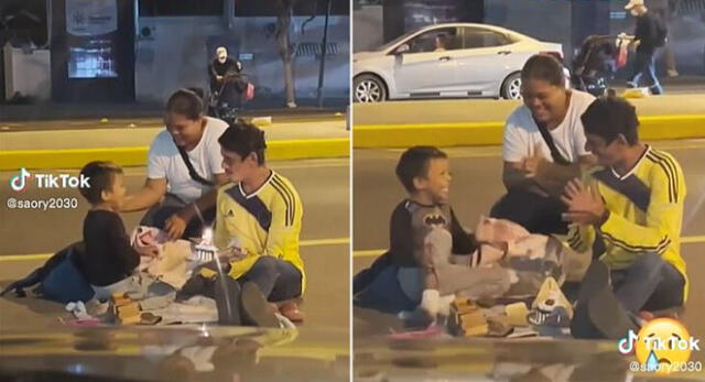 Los padres del pequeño se mostraron felices ante la situación y escena hizo llorar a miles en TikTok.