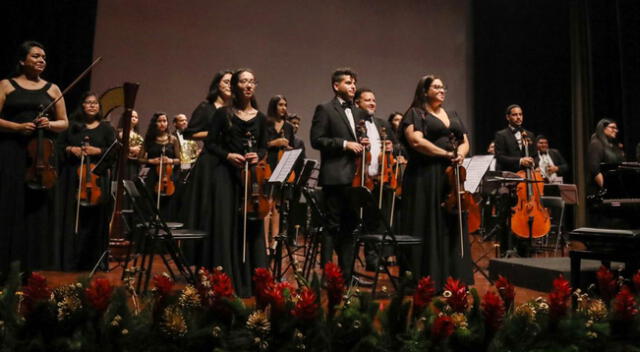 La Orquesta Filarmónica de la Esperanza brindaron un concierto inolvidable.