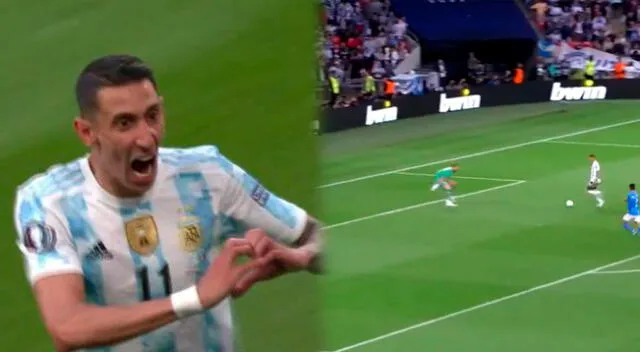 Ángel Di Maria anotó segundo gol de Argentina