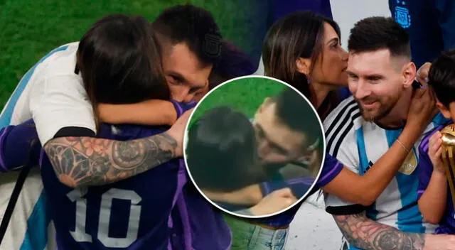 Messi y Antonella, una historia de amor que ahora brilla con el Mundial.