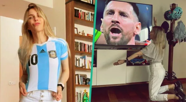 Juliana Oxenford se inclina ante Lionel Messi y celebra triunfo de Argentina: "Genios, gracias por tanto"