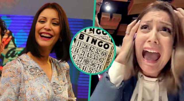 Karla contenta por participar con amigas en un bingo, pero se pierde en el juego: "No entiendo, muchos números"