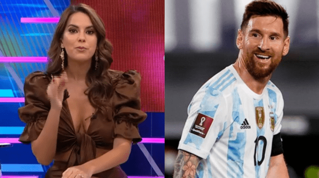 Valeria Piazza admira a Lionel Messi por incluir a su familia en sus logros.