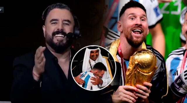 El periodista mexicano consideró que las autoridades de FIFA y Qatar conspiraron para favorecer a Argentina por Messi.