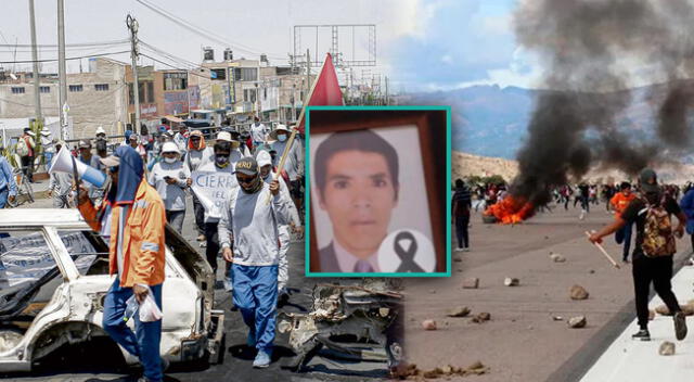 Hombre pierde la vida durante protestas en Ayacucho, cuando va ayudar a herido.
