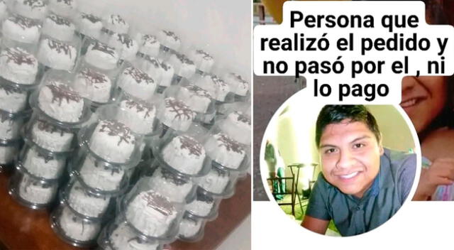 El cliente que realizó el pedido nunca regresó para recogerlo.