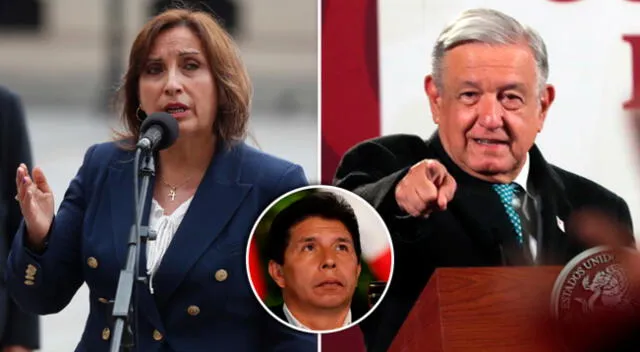Dina Boluarte recibió las críticas del presidente de México.