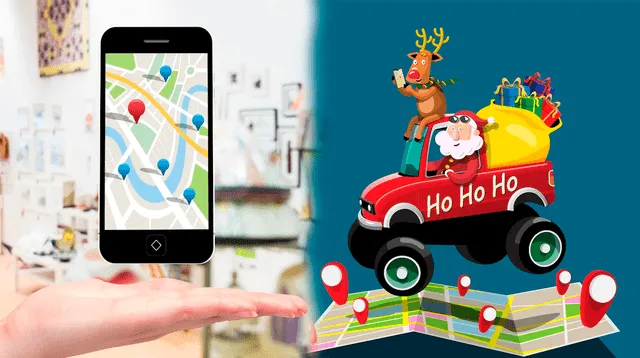 Sigue el recorrido de Papa Noel por Google Maps