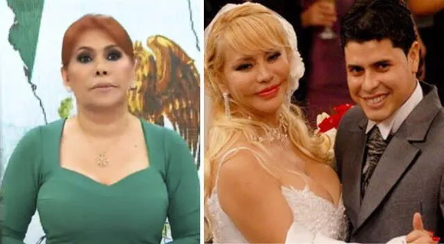 Magaly Medina hizo mea culpa tras recordar boda de Susy Díaz y Andy V.