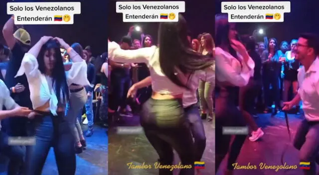 Singular escena de jóvenes bailando tambor venezolano se hizo viral en las redes sociales.