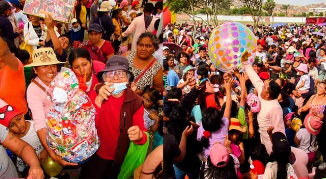 Evento de Navidad del niño chorrillano.