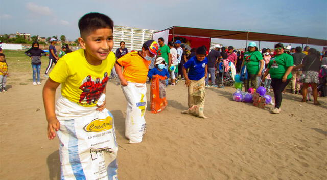 Evento de Navidad del niño chorrillano.