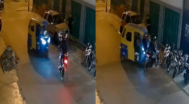 Mototaxista quedó herido y fue atendido en el hospital María Auxiliadora.