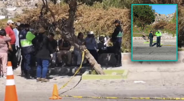 Cadáver de hombre es encontrado en una vía de Arequipa.