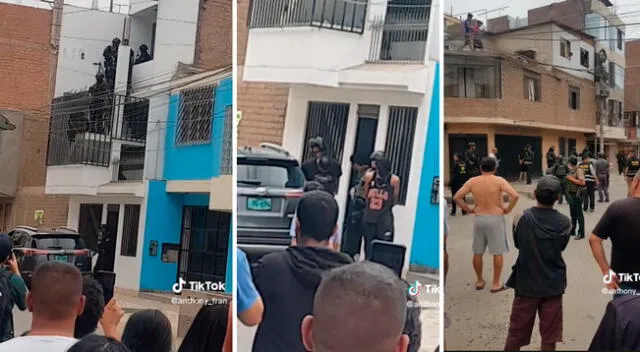 Niños sufrieron por ver a su padre ser arrestado por la Policía.