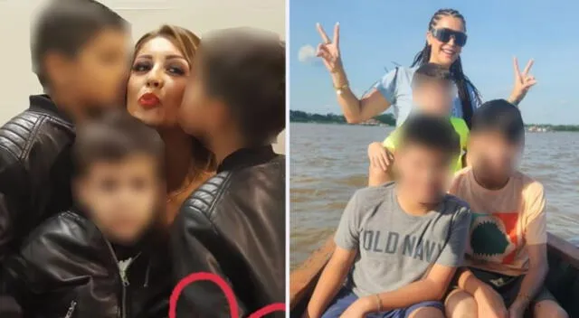 El hijo mayor de Karla Tarazona le demostró todo su amor durante sus vacaciones.