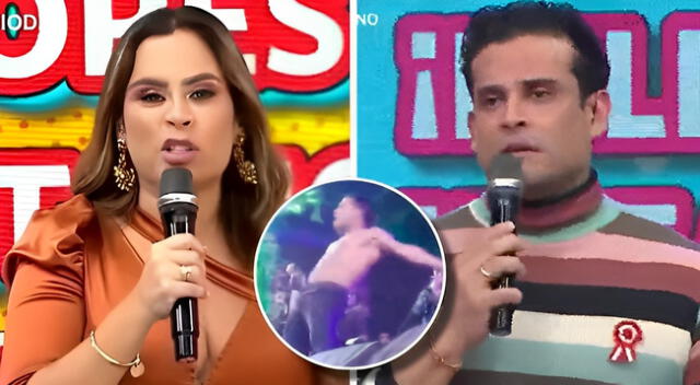 Ethel Pozo minimizó a Christian Domínguez EN VIVO.