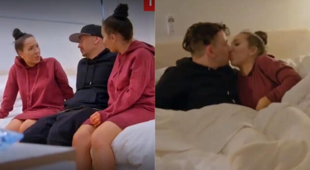 Las gemelas australianas llevan 10 años con su pareja.