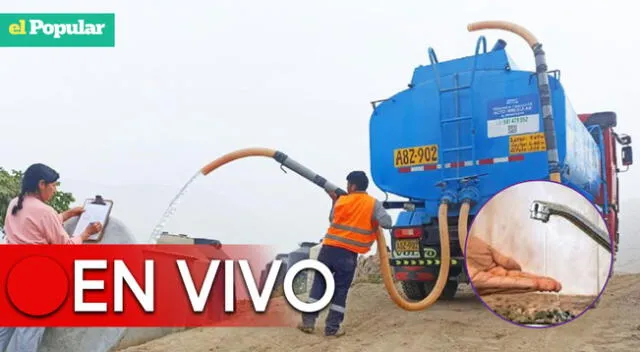 Mira los distritos afectados por corte de agua para hoy miércoles 22 de diciembre.